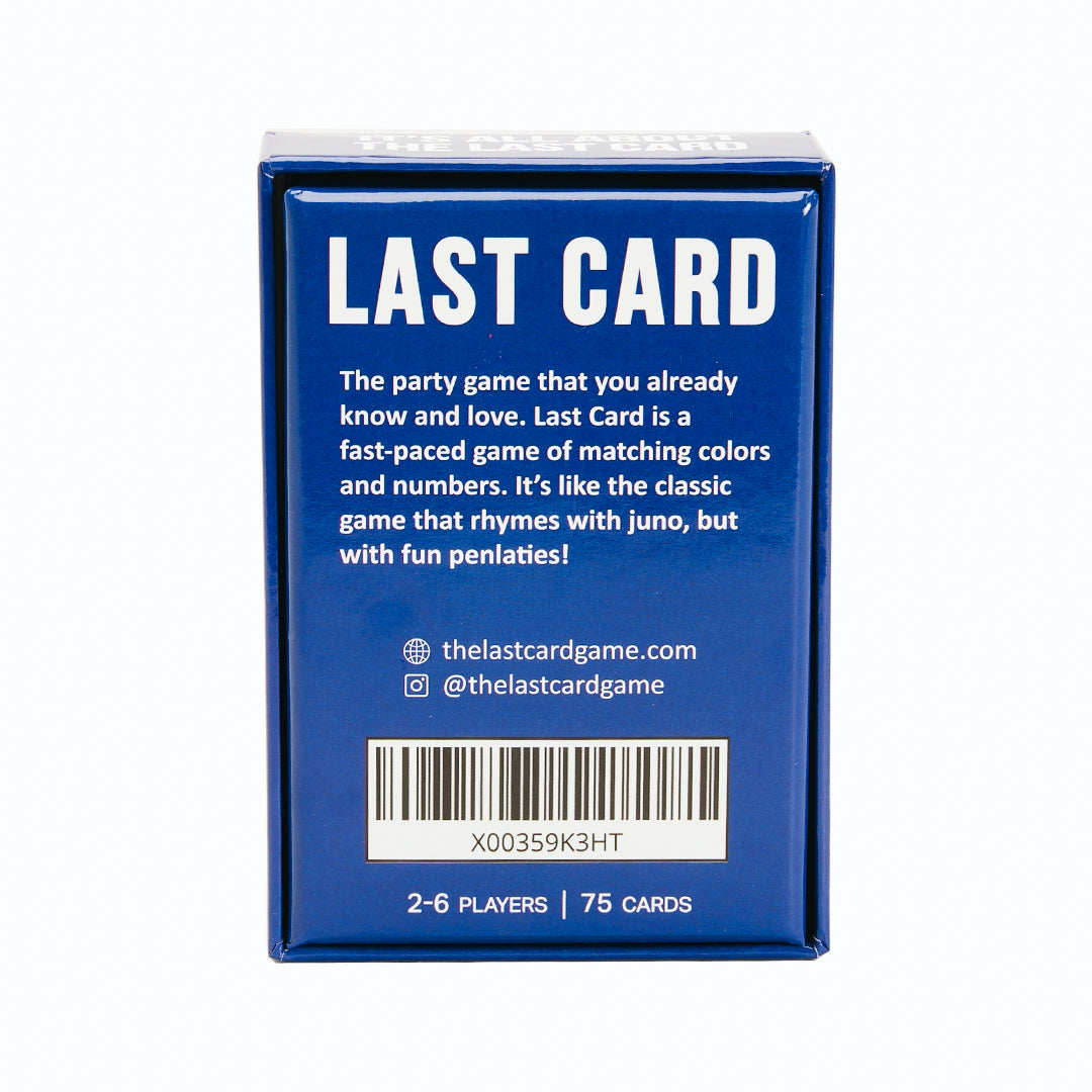 Last Card - The Party Version of a Classic Card Game - The game that is all about the last card