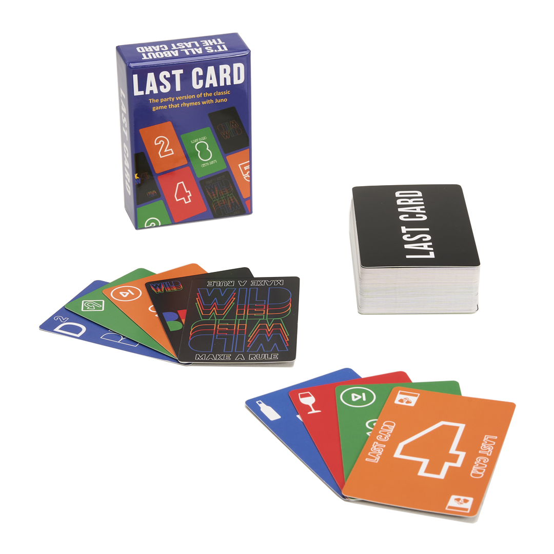 Last Card - The Party Version of a Classic Card Game - The game that is all about the last card